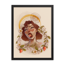 Load image into Gallery viewer, Strawberry Days Framed
